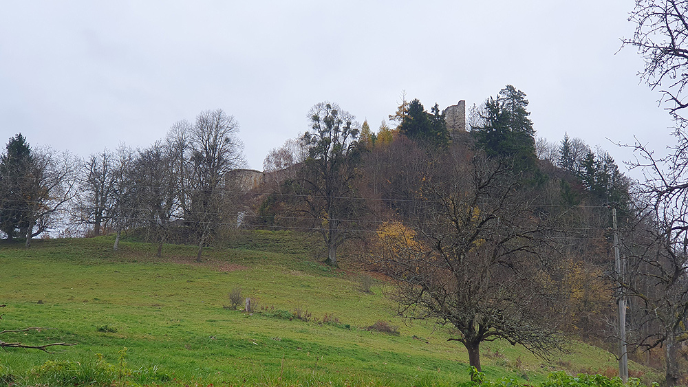 Burgruine oberhalb St. Paul im Lavanttal
