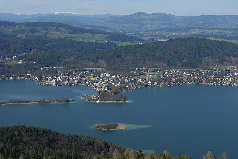 Blick auf Pörtschach